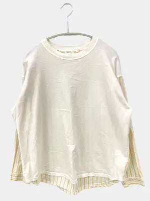N/L/Tシャツ/カットソー/トップス/アイボリー/2
