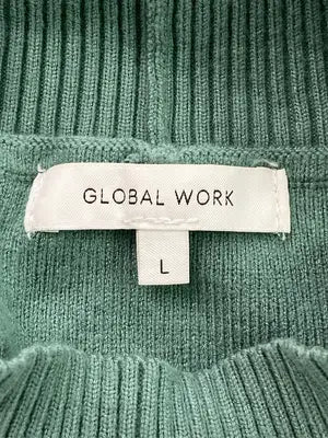 GLOBAL WORK/グローバルワーク/ニット/セーター/トップス/グリーン/L