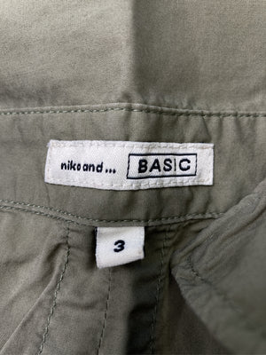 niko and .../ニコアンド/シャツ/ブラウス/トップス/カーキ/3