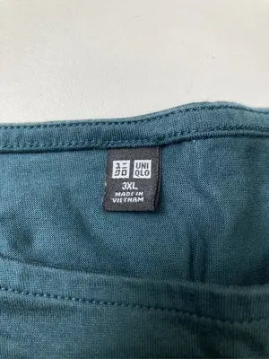 UNIQLO/ユニクロ/Tシャツ/カットソー/トップス/ネイビー/3XL