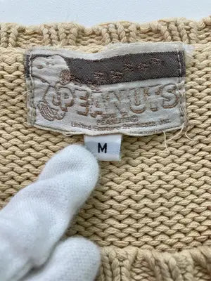 PEANUTS/ピーナッツ/ニット/セーター/トップス/ベージュ/M