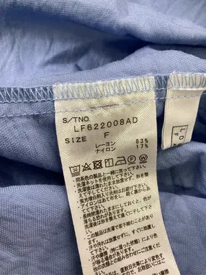 LOWRYS FARM/ローリーズファーム/シャツワンピース/ワンピース/ドレス/ブルー/F