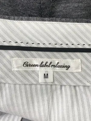 green label relaxing/グリーンレーベルリラクシング/スラックス/パンツ/グレー/M