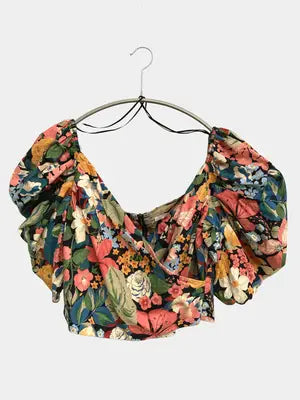 ZARA/ザラ/シャツ/ブラウス/トップス/レッド/USA M