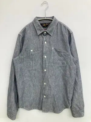 gungho/ビジネスシャツ/トップス/ネイビー/Medium
