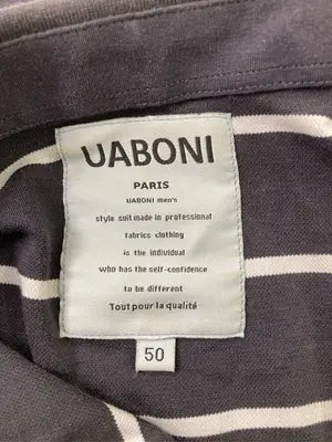 UABONI/ポロシャツ/トップス/ブラック/50