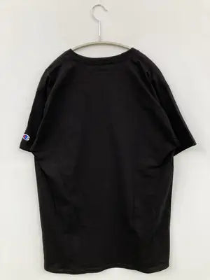 Champion/チャンピオン/Tシャツ/カットソー/トップス/ブラック/ASIA L