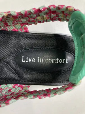 Live in comfort/サンダル/シューズ/ピンク