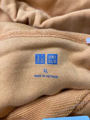 UNIQLO/ユニクロ/パーカー/トップス/イエロー/XL