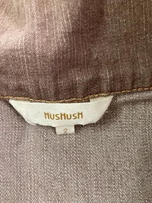 HushusH/デニムジャケット/ジャケット/アウター/ブラウン/2