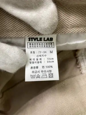 Style Lab/その他パンツ/パンツ/ベージュ/M