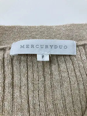 MERCURYDUO/マーキュリーデュオ/カーディガン/ボレロ/トップス/ベージュ/F