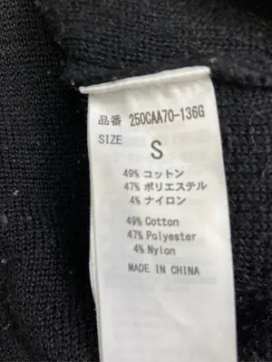 AZUL by MOUSSY/アズールバイマウジー/ニット/セーター/トップス/ブラック/S