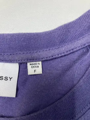 MOUSSY/マウジー/Tシャツ/カットソー/トップス/パープル/F