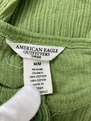 AMERICAN EAGLE/アメリカンイーグル/Tシャツ/カットソー/トップス/グリーン/M