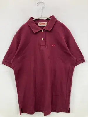 McGREGOR/マックレガー/ポロシャツ/トップス/レッド/L