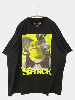 SHReK/Tシャツ/カットソー/トップス/ブラック/XL