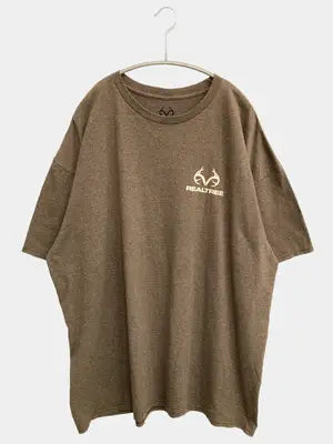 REALTREE/リアルツリー/Tシャツ/カットソー/トップス/ブラウン/2XL