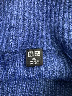 UNIQLO/ユニクロ/ニット/セーター/トップス/ブルー/XL