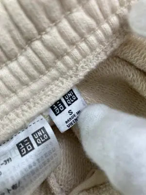 UNIQLO/ユニクロ/スウェットパンツ/パンツ/ベージュ/S