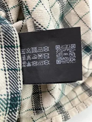 ZARA/ザラ/シャツ/ブラウス/トップス/ベージュ/USA XL