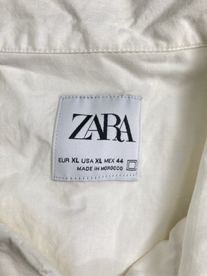 ZARA/ザラ/シャツ/ブラウス/トップス/ホワイト/XL