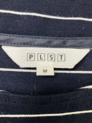 PLST/プラステ/Tシャツ/カットソー/トップス/ネイビー/M