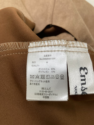 Emsexcite/エムズエキサイト/ショート/ミニスカート/スカート/ブラウン/M