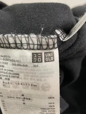 UNIQLO/ユニクロ/Tシャツ/カットソー/トップス/ブラック/XL