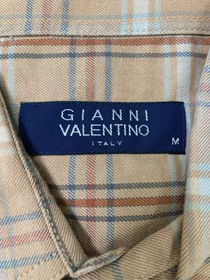 GIANNI VALENTINO/ジャンニバレンチノ/シャツ/ブラウス/トップス/ベージュ/M