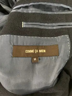 COMME CA MEN/ピーコート/ジャケット/アウター/ブラック/M