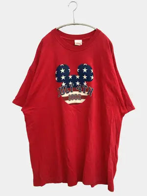 Disney store/Tシャツ/カットソー/トップス/レッド/XX-LARGE