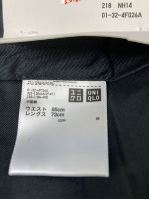 UNIQLO/ユニクロ/スラックス/パンツ/グレー/ウエスト95cm　レングス73cm