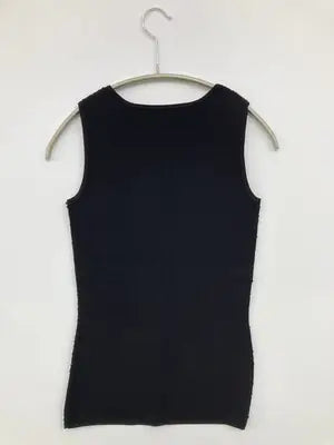 MICHEL KLEIN/ミッシェルクラン/タンクトップ/トップス/ブラック/38