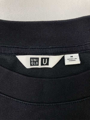 UNIQLO/ユニクロ/Tシャツ/カットソー/トップス/ブラック/M