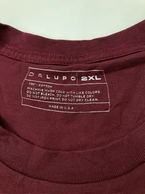 DRLUPO/Tシャツ/カットソー/トップス/レッド/2XL