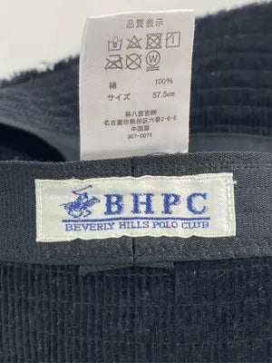 BEVERLY HILLS POLO CLUB/ビバリーヒルズポロクラブ/バケットハット/帽子/ブラック/57.5cm