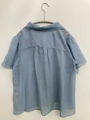 axes femme/アクシーズファム/Tシャツ/カットソー/トップス/スカイブルー/M   バスト79～87   身長154～162