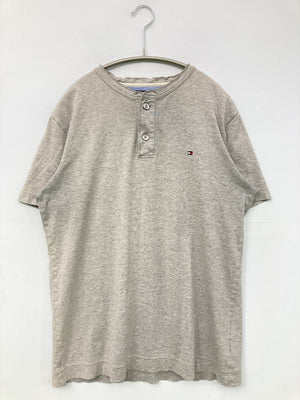 TOMMY HILFIGER/トミーヒルフィガー/Tシャツ/カットソー/トップス/グレー/M