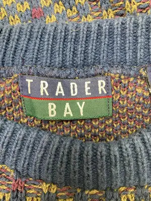 TRADER BAY/ニット/セーター/トップス/カーキ/X LARGE