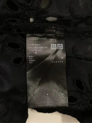 UNIQLO/ユニクロ/シャツ/ブラウス/トップス/ブラック/L