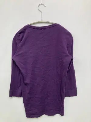 UNIQLO/ユニクロ/Tシャツ/カットソー/トップス/パープル/M