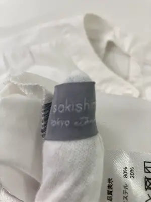 sakishima/サキシマ/シャツ/ブラウス/トップス/ホワイト/F