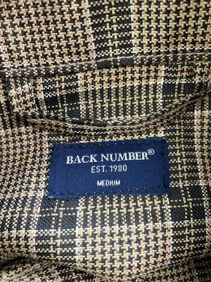 BACK NUMBER/バックナンバー/シャツ/ブラウス/トップス/ブラウン/MEDIUM