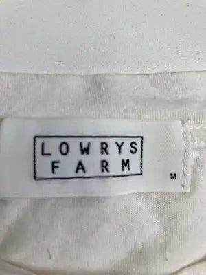 LOWRYS FARM/ローリーズファーム/Tシャツ/カットソー/トップス/ホワイト/M