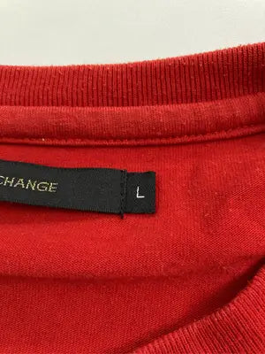 VENCE EXCHANGE/ヴァンスエクスチェンジ/Tシャツ/カットソー/トップス/レッド/L