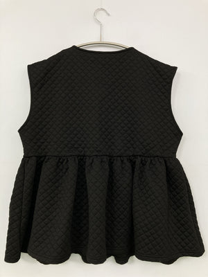 ノースリーブ/トップス/ブラック/M