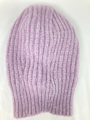 ニットキャップ/ビーニー/帽子/パープル