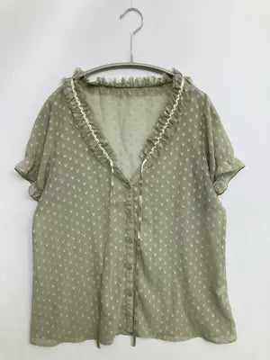 patty perry/Tシャツ/カットソー/トップス/ライトグリーン/M