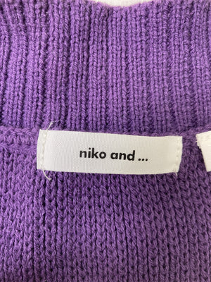 niko and .../ニコアンド/カーディガン/ボレロ/トップス/パープル/3